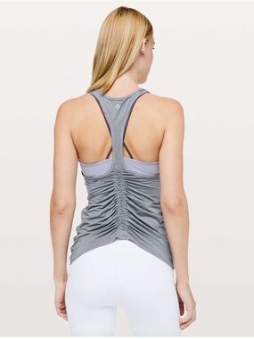lululemon athletica deep stretch Racerback Tank Top- lilac stone